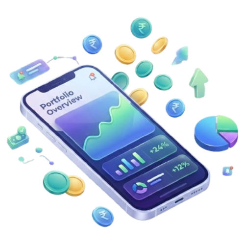 Digital Ecosystem Illustration