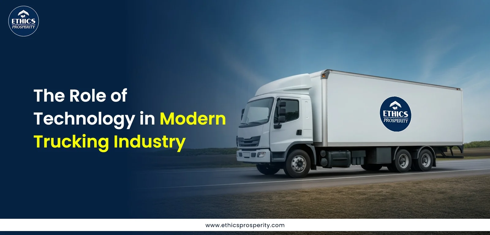 Smart trucking fleet with GPS tracking