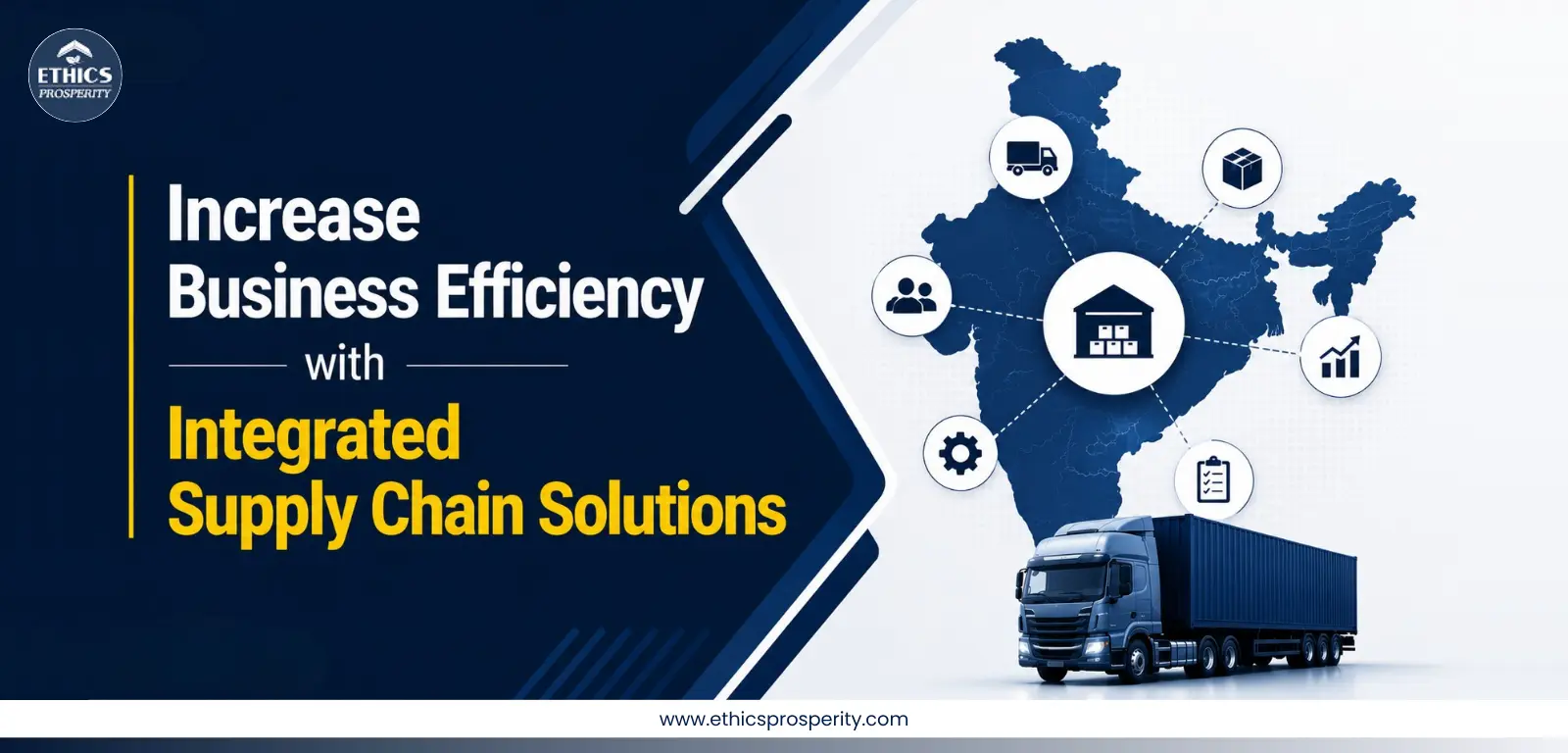 Integrated supply chain solutions improving business efficiency through connected warehousing, transportation, inventory management, and fulfillment operations