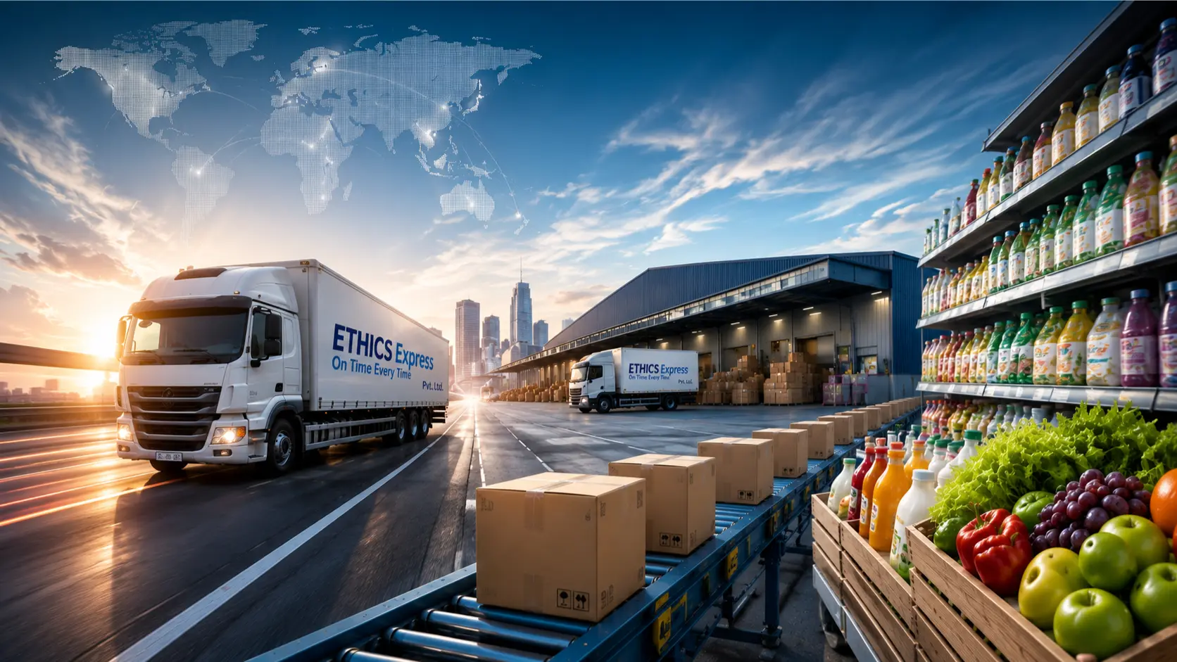 FMCG supply chain distribution challenges speed and shelf-life management