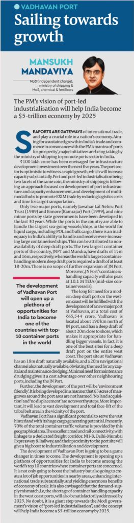 Sailing Towards Growth